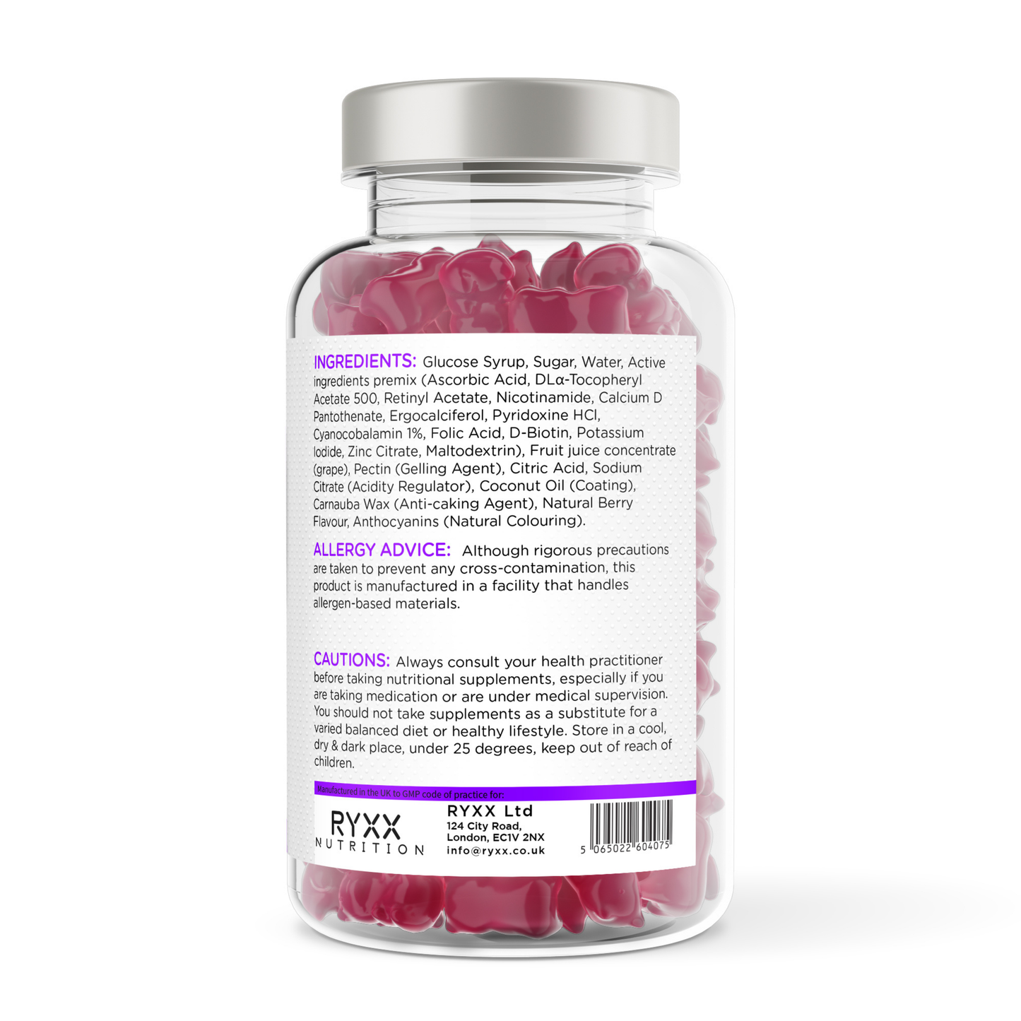 4 Month Supply - GrowBright Kids Multivitamins - 2 Pack