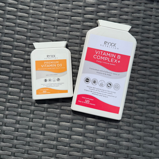 Immunity Bundle - Vitamin B Complex & Premium Vitamin D3