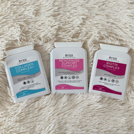Meno Beauty Bundle - Menopause Support Complex & Collagen Complex+ & Biotin Complex
