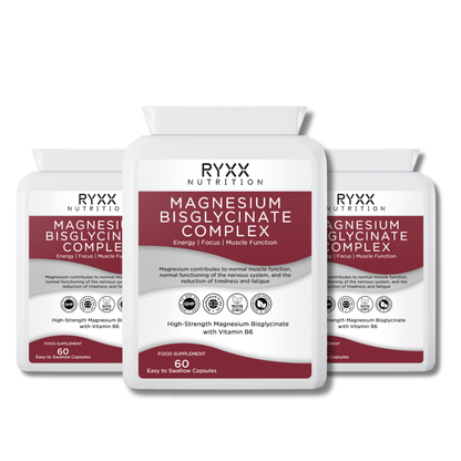 3 Month Supply - Magnesium Bisglycinate Complex (3 Pack)
