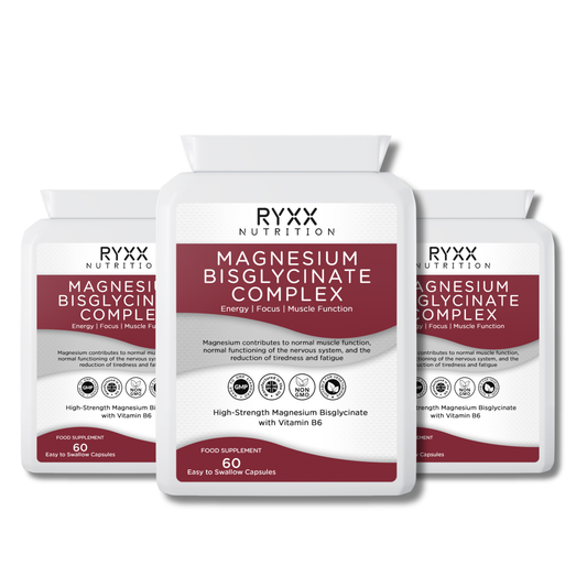 3 Month Supply - Magnesium Bisglycinate Complex (3 Pack)