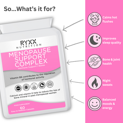 Meno Beauty Bundle - Menopause Support Complex & Collagen Complex+ & Biotin Complex