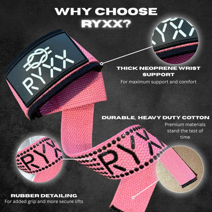 Premium Cotton Weightlifting Straps