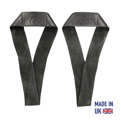 Premium Leather Lifting Straps - Max Strength