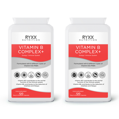8 Month Supply - Vitamin B Complex (2 Pack)