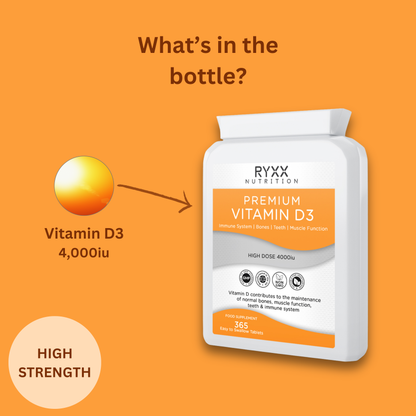 Premium Vitamin D3 4000iu